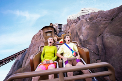 Familia  disfrutando en Disney´s Animal Kingdom Theme Park