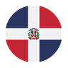 Flag of Republica Dominican - Spanish, US Dollars (USD)